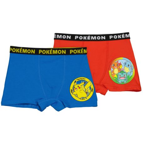 Pokémon gyerek boxeralsó 2 darab/csomag 8 év