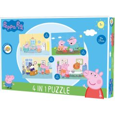 Peppa malac puzzle 4 az 1-ben