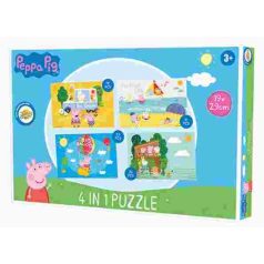 Peppa malac puzzle 4 az 1-ben