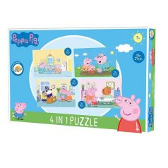 Peppa malac Home puzzle 4 az 1-ben