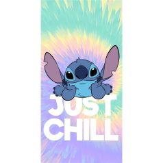   Disney Lilo és Stitch, A csillagkutya Chill fürdőlepedő, strand törölköző 70x140cm (Fast Dry)