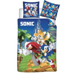   Sonic, a sündisznó Speedy Dreams ágyneműhuzat 140×200cm, 70×90 cm