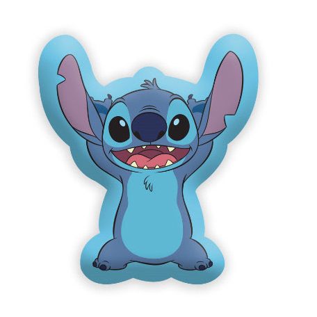 Disney Lilo és Stitch, A csillagkutya formapárna, díszpárna 35x29 cm Velúr