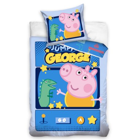 Peppa malac Arcade Machine ágyneműhuzat 140×200cm, 70×80 cm