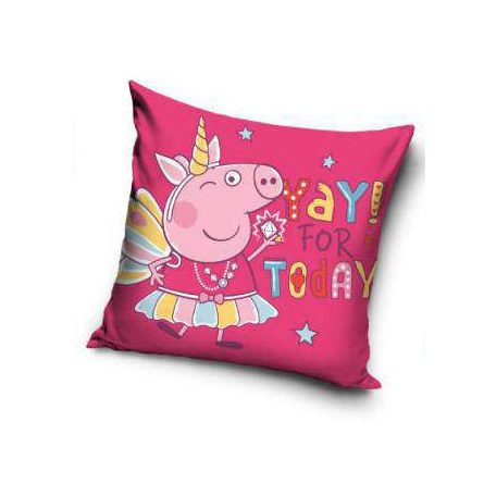 Peppa malac Yay párna, díszpárna 40x40 cm