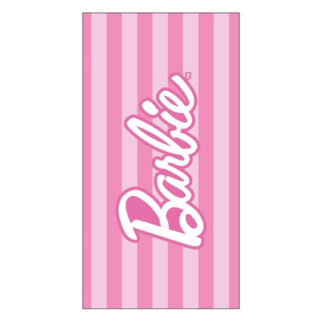 Barbie Striped fürdőlepedő, strand törölköző 70x140cm (Fast Dry)