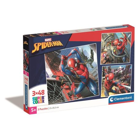 Pókember Doctor Octopus 3x48 db-os puzzle Clementoni