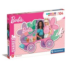 Barbie Roller Skate 104 db-os forma puzzle Clementoni