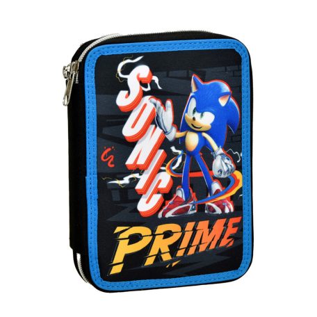 Sonic a sündisznó Prime tolltartó töltött 2 emeletes