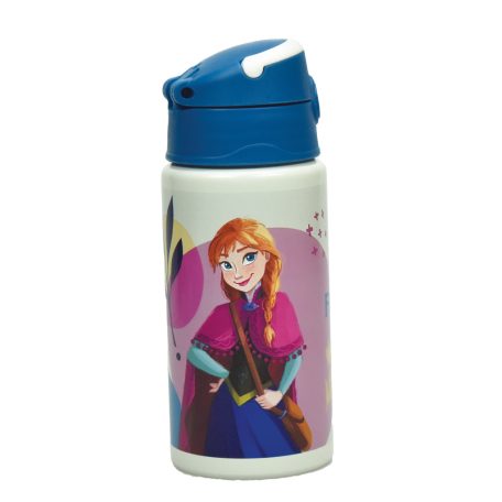 Disney Jégvarázs Together alumínium kulacs akasztóval 500 ml