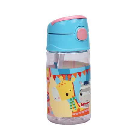 Fisher-Price Animals műanyag kulacs akasztóval 350 ml