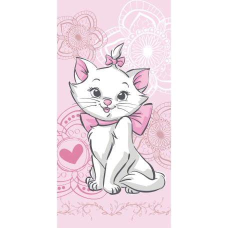 Disney Marie Aristocat fürdőlepedő, strand törölköző  70x140cm