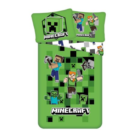 Minecraft Out of the Box ágyneműhuzat 140×200cm, 70×90 cm microfibre